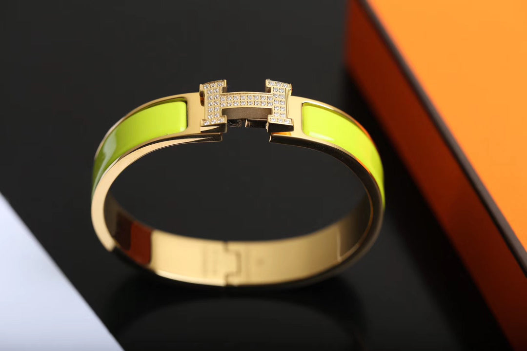 [CiCi]H BRACELET GOLD DIAMOND