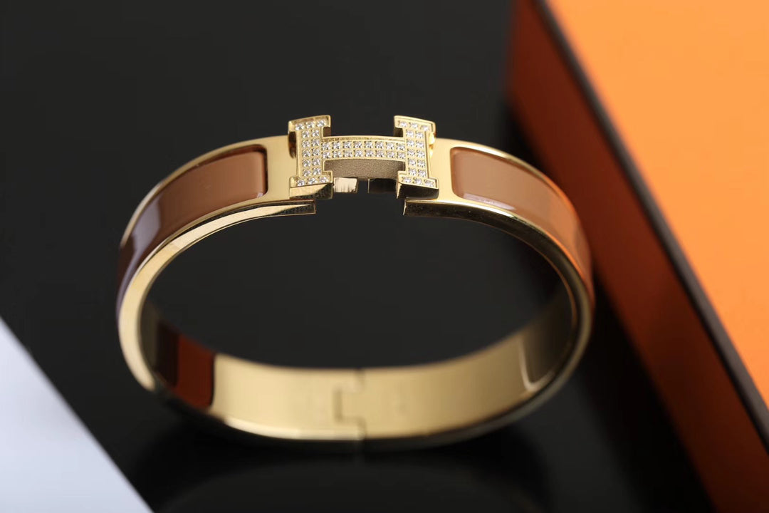 [CiCi]H BRACELET GOLD DIAMOND