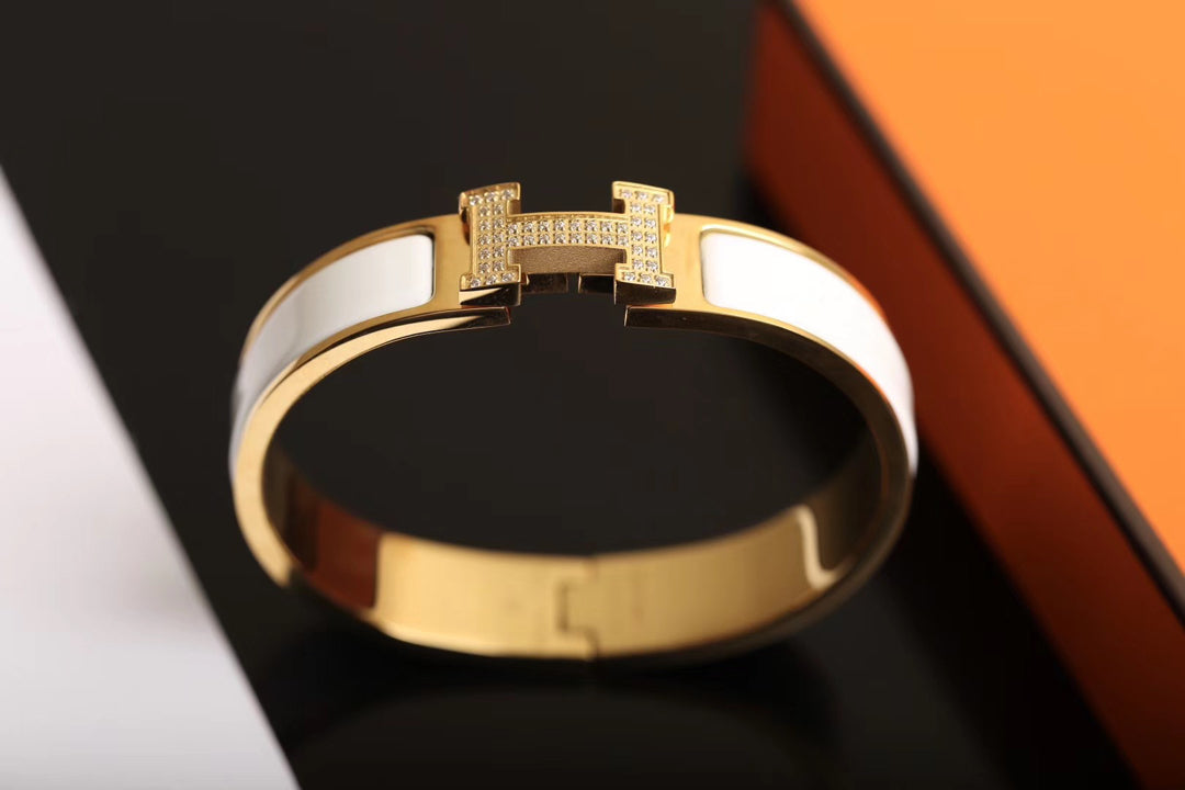 [CiCi]H BRACELET GOLD DIAMOND