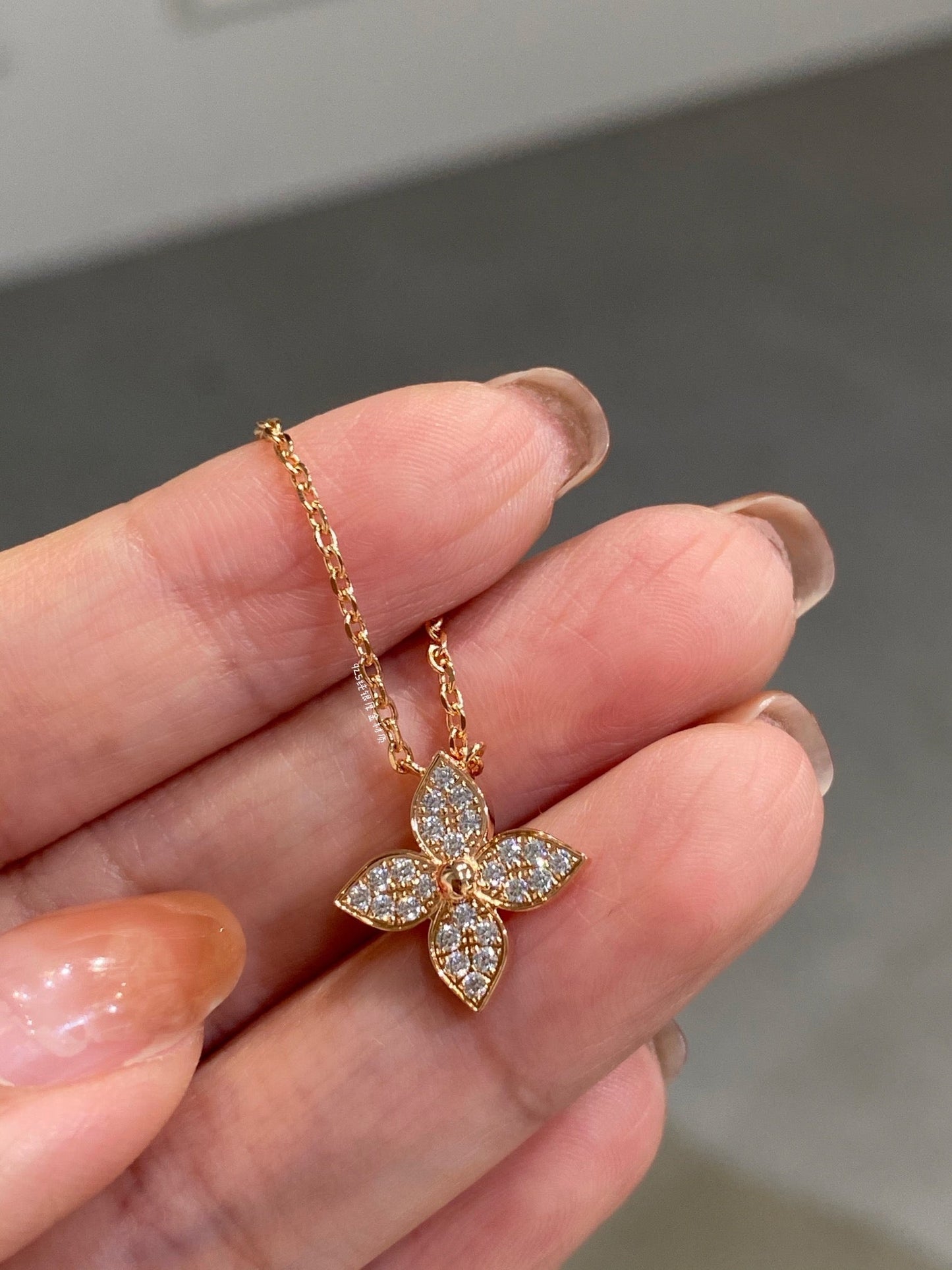 [CiCi]STAR DIAMOND NECKALCE