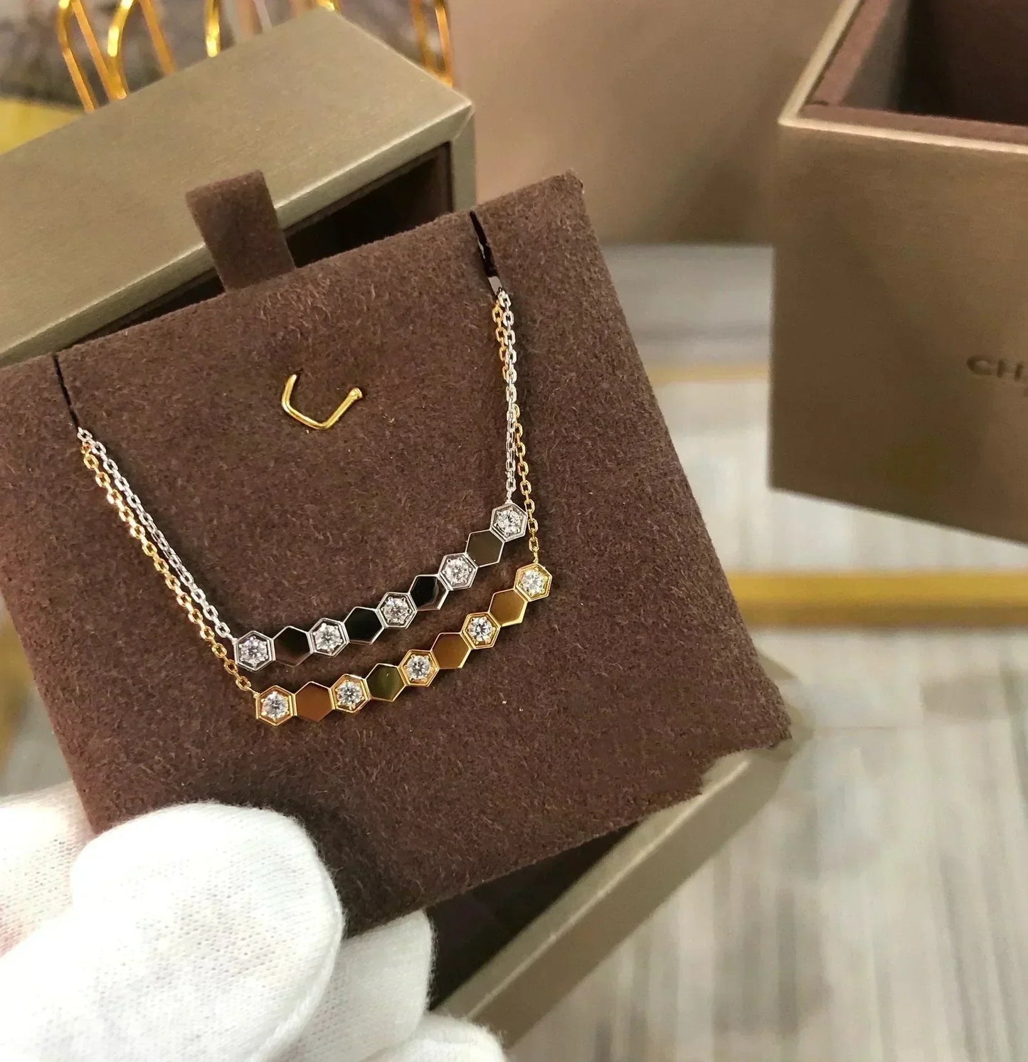 [CiCi]BEE LOVE NECKLACE DIAMOND