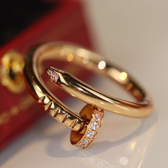 [CiCi]JUSTE RING 2.65MM GOLD DIAMOND