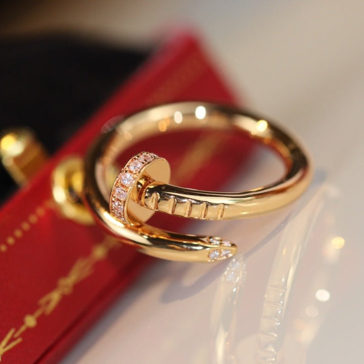 [CiCi]JUSTE RING 2.65MM GOLD DIAMOND