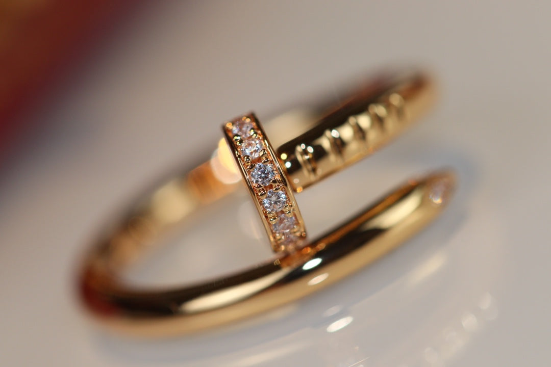 [CiCi]JUSTE RING 2.65MM GOLD DIAMOND