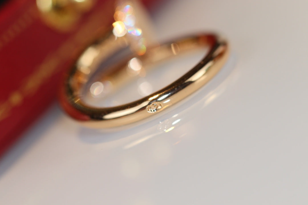 [CiCi]JUSTE RING 2.65MM GOLD DIAMOND