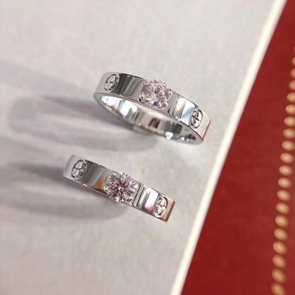 [CiCi]LOVE RING 3.6MM 1 BIG DIAMOND