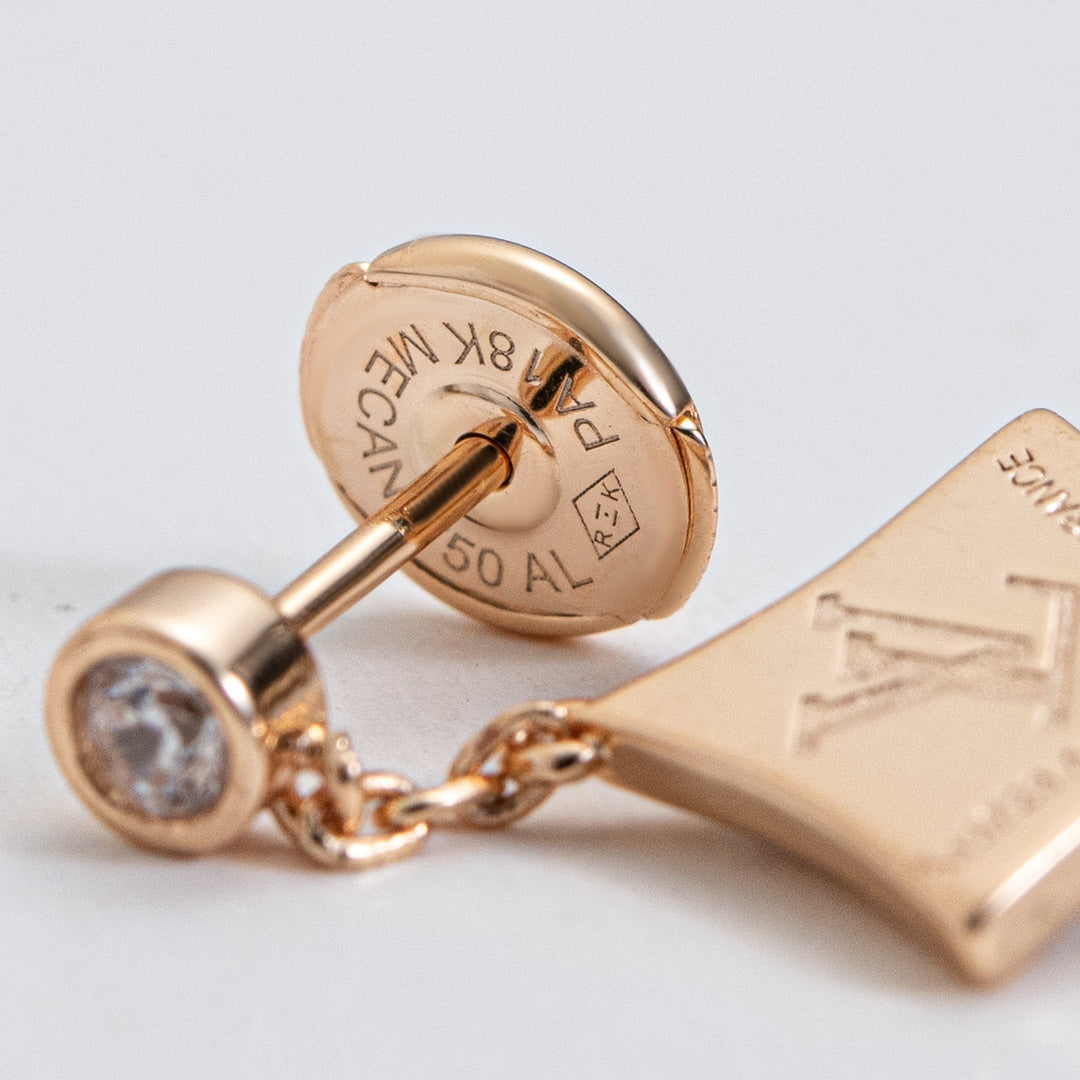 [CiCi]STAR DIAMONDS EARRINGS GOLD