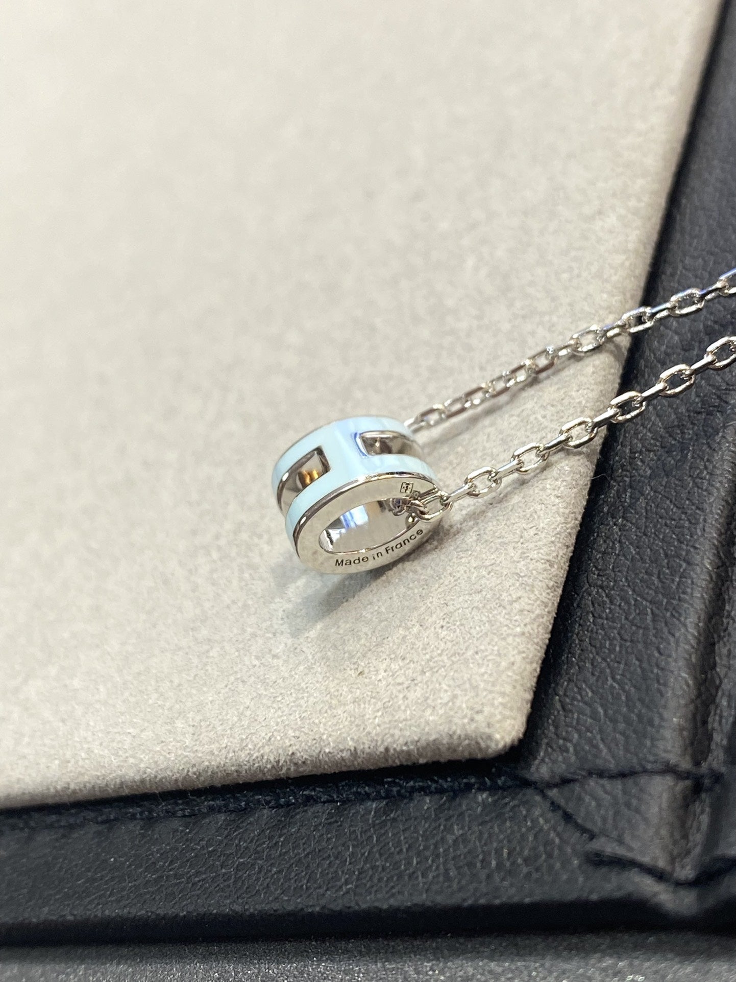 [CiCi] POP H HELLBLAUE HALSKETTE