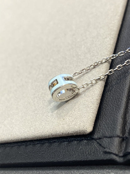 [CiCi] POP H HELLBLAUE HALSKETTE