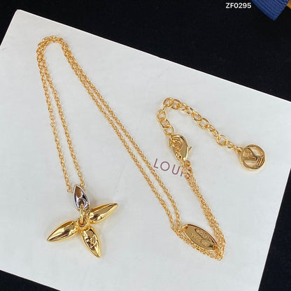 [CiCi]LOUISETTE PEDANT GOLD NECKLACE
