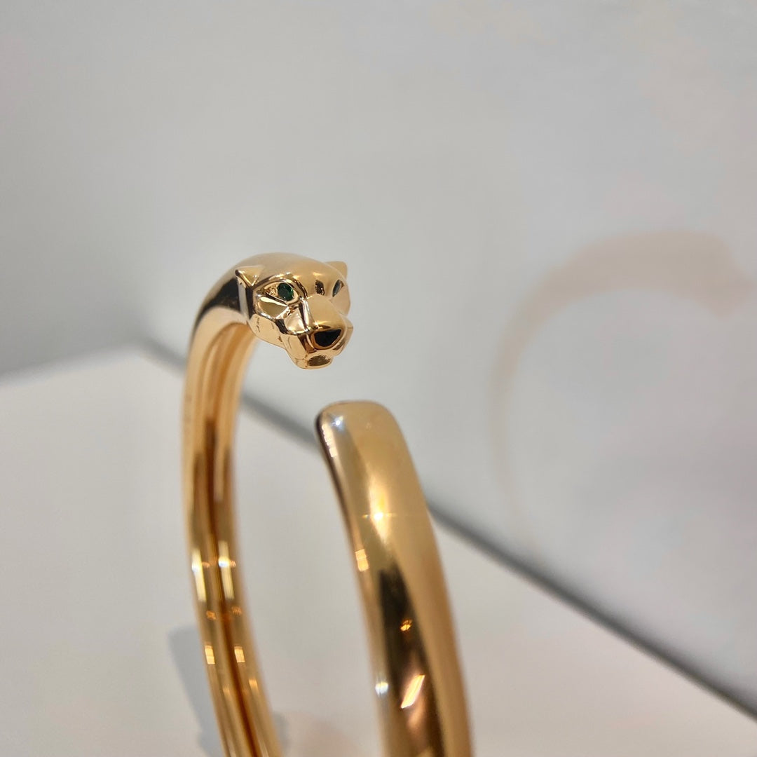 [CiCi]PANTHERE GOLD OPEN BRACELET