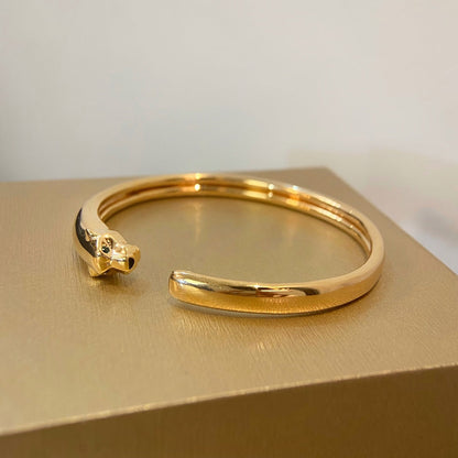 [CiCi]PANTHERE GOLD OPEN BRACELET