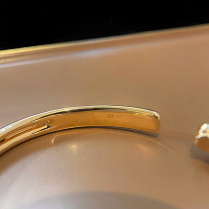 [CiCi]PANTHERE GOLD OPEN BRACELET