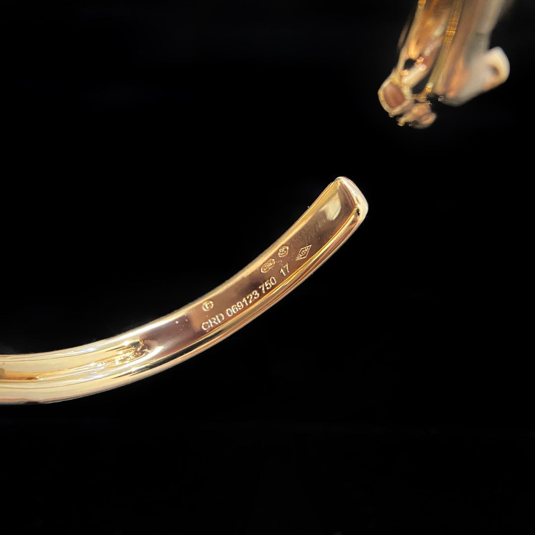 [CiCi]PANTHERE GOLD OPEN BRACELET