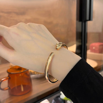 [CiCi]PANTHERE GOLD OPEN BRACELET