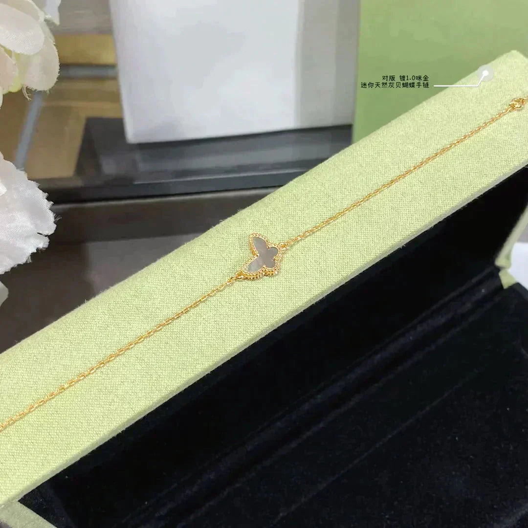 [CiCi]BUTTERFLY DARK MOP BUTTERFLY BRACELET