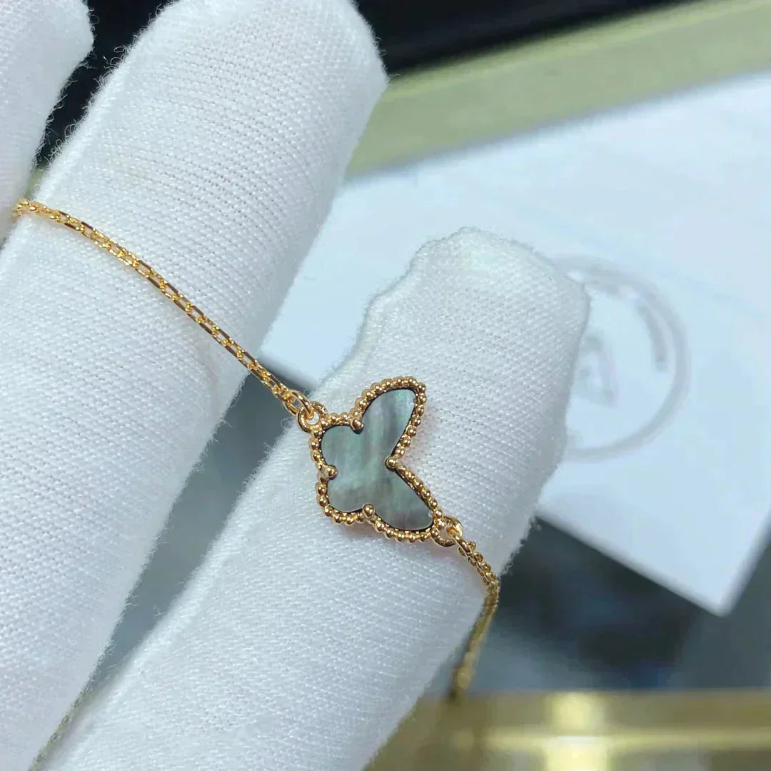 [CiCi]BUTTERFLY DARK MOP BUTTERFLY BRACELET