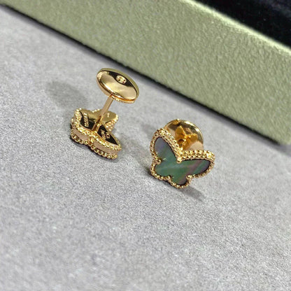 [CiCi]BUTTERFLY DARK MOP  EARRINGS