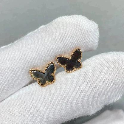 [CiCi]BUTTERFLY DARK MOP  EARRINGS