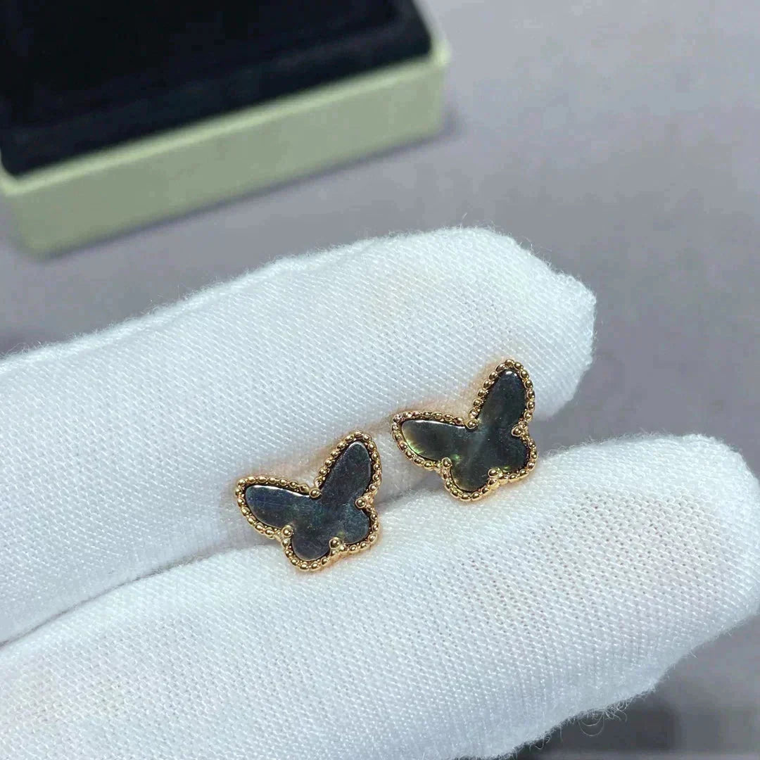 [CiCi]BUTTERFLY DARK MOP  EARRINGS