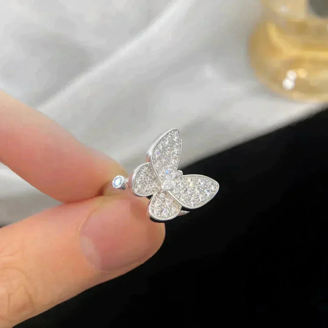 [CiCi]BUTTERFLY DIAMOND RING