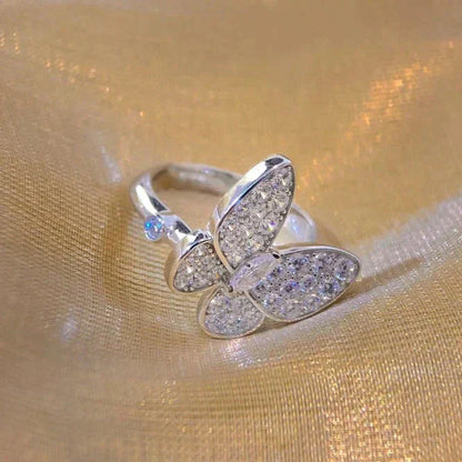 [CiCi]BUTTERFLY DIAMOND RING
