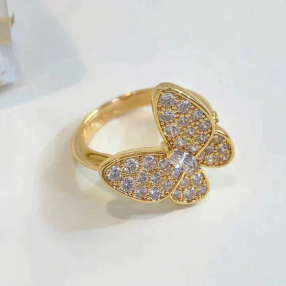 [CiCi]BUTTERFLY DIAMOND RING