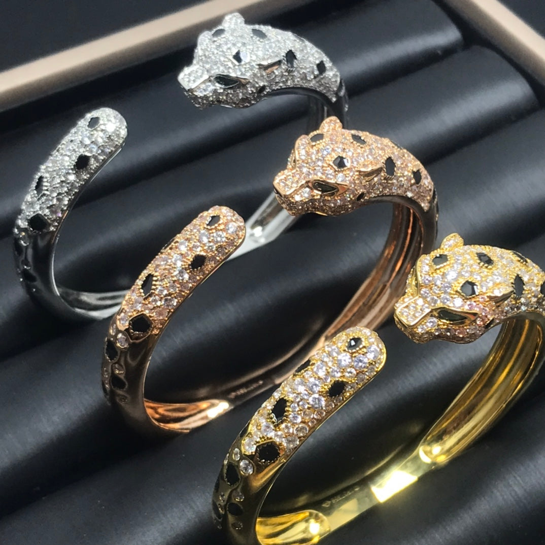 [CiCi]PANTHERE BIG BRACELET DIAMONDS