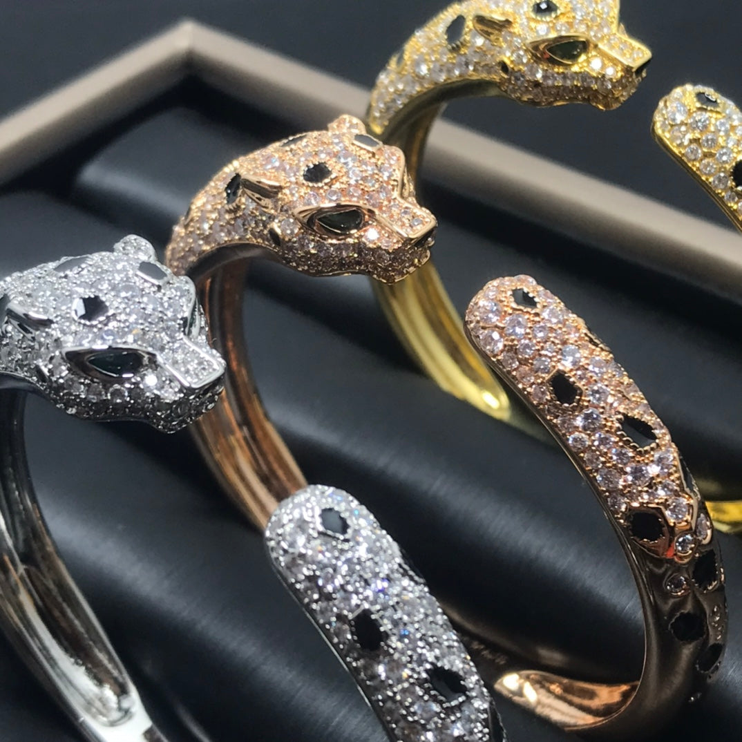 [CiCi]PANTHERE BIG BRACELET DIAMONDS