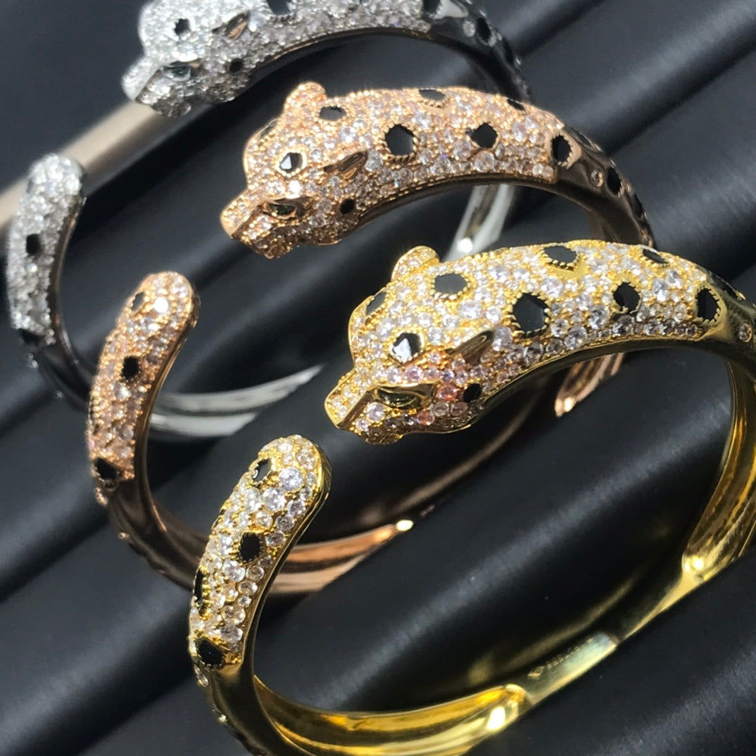 [CiCi]PANTHERE BIG BRACELET DIAMONDS
