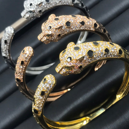 [CiCi]PANTHERE BIG BRACELET DIAMONDS