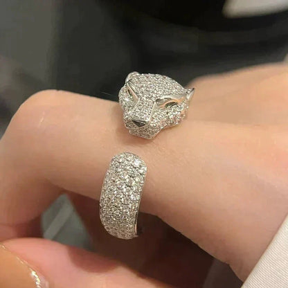 [CiCi]PANTHERE 5.5MM ALL DIAMOND RING