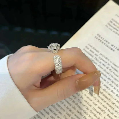 [CiCi]PANTHERE 5.5MM ALL DIAMOND RING