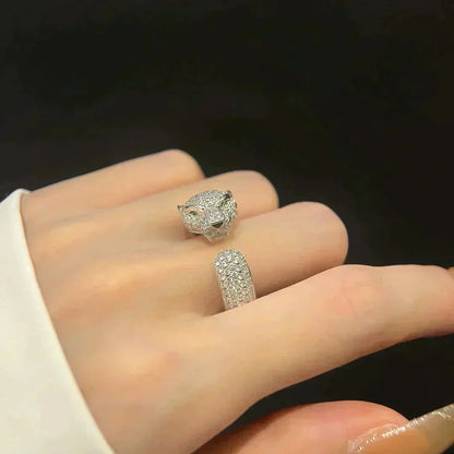 [CiCi]PANTHERE 5.5MM ALL DIAMOND RING