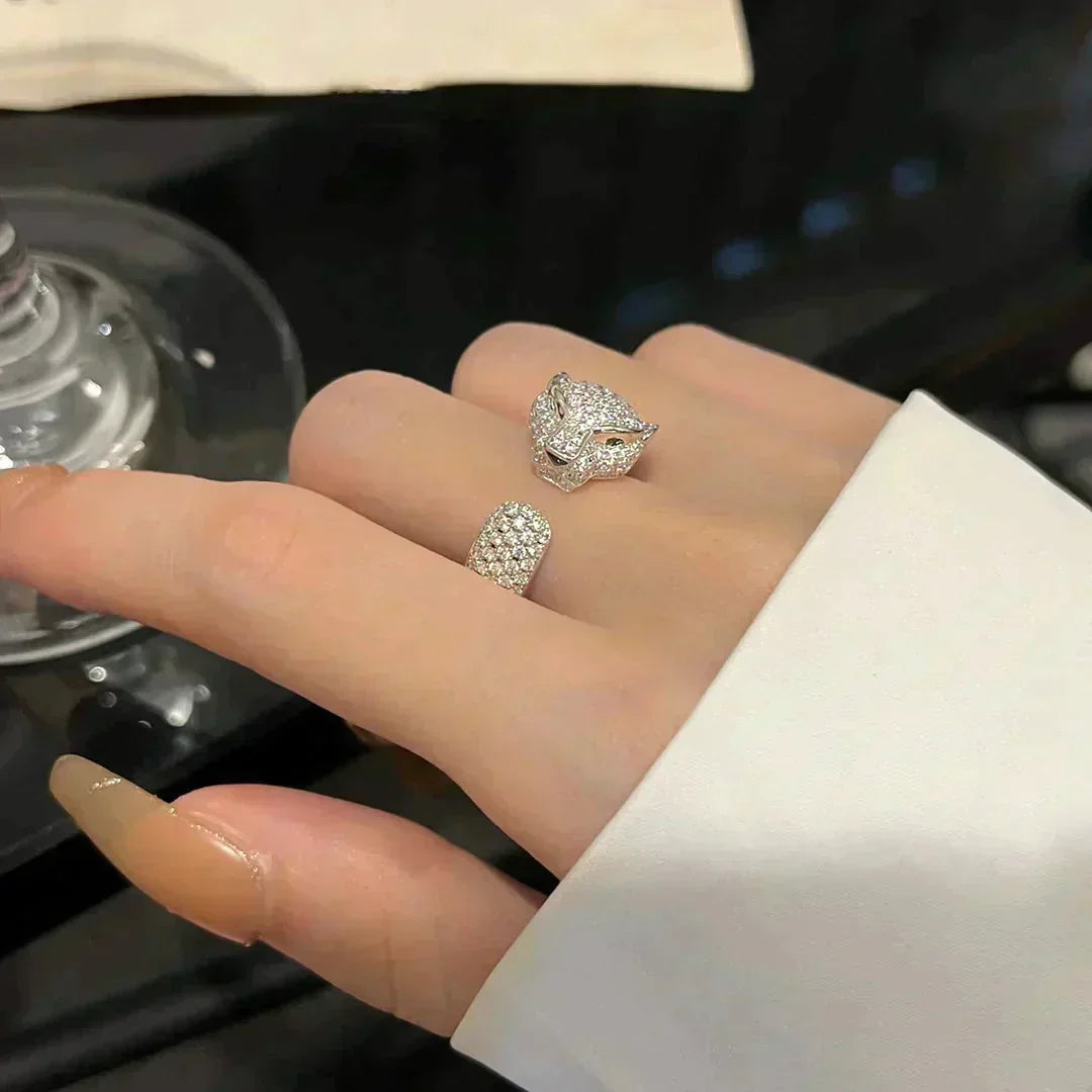 [CiCi]PANTHERE 5.5MM ALL DIAMOND RING