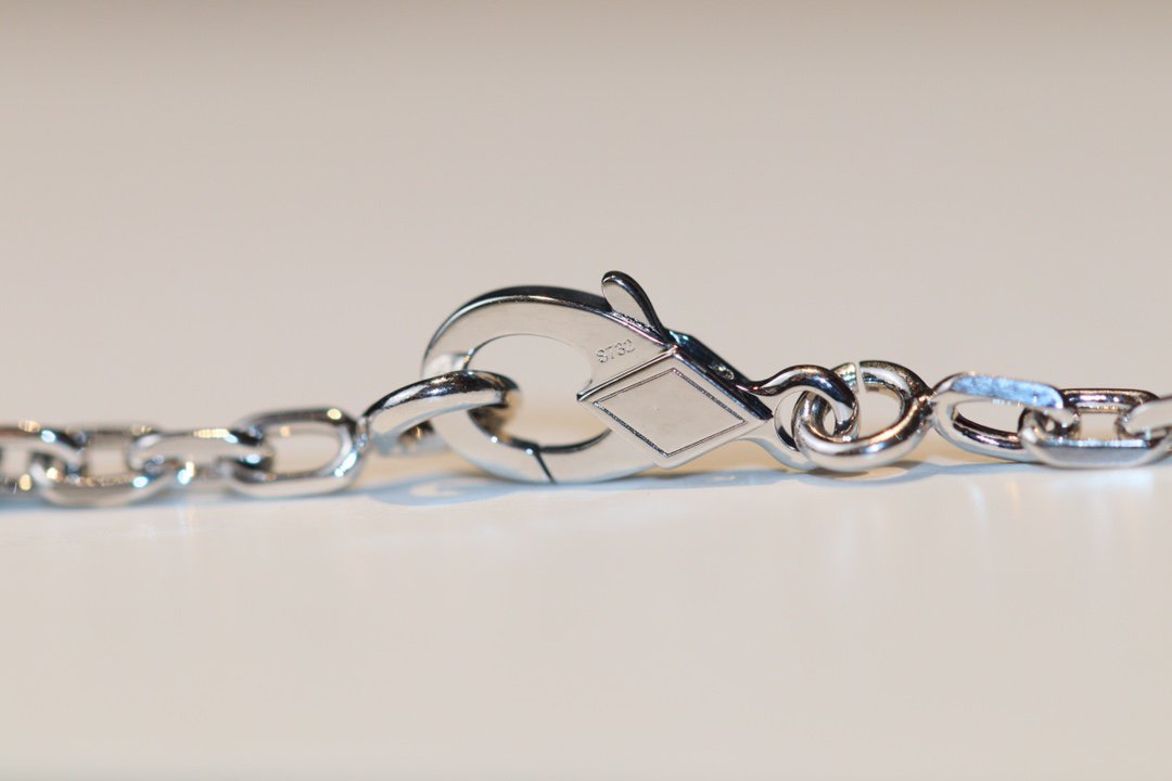 [CiCi]CLOVER 20 MOTIVE ONYX DIAMANT SILBER