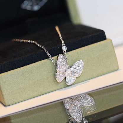 [CiCi]SCHMETTERLING DIAMANTENHALSKETTE