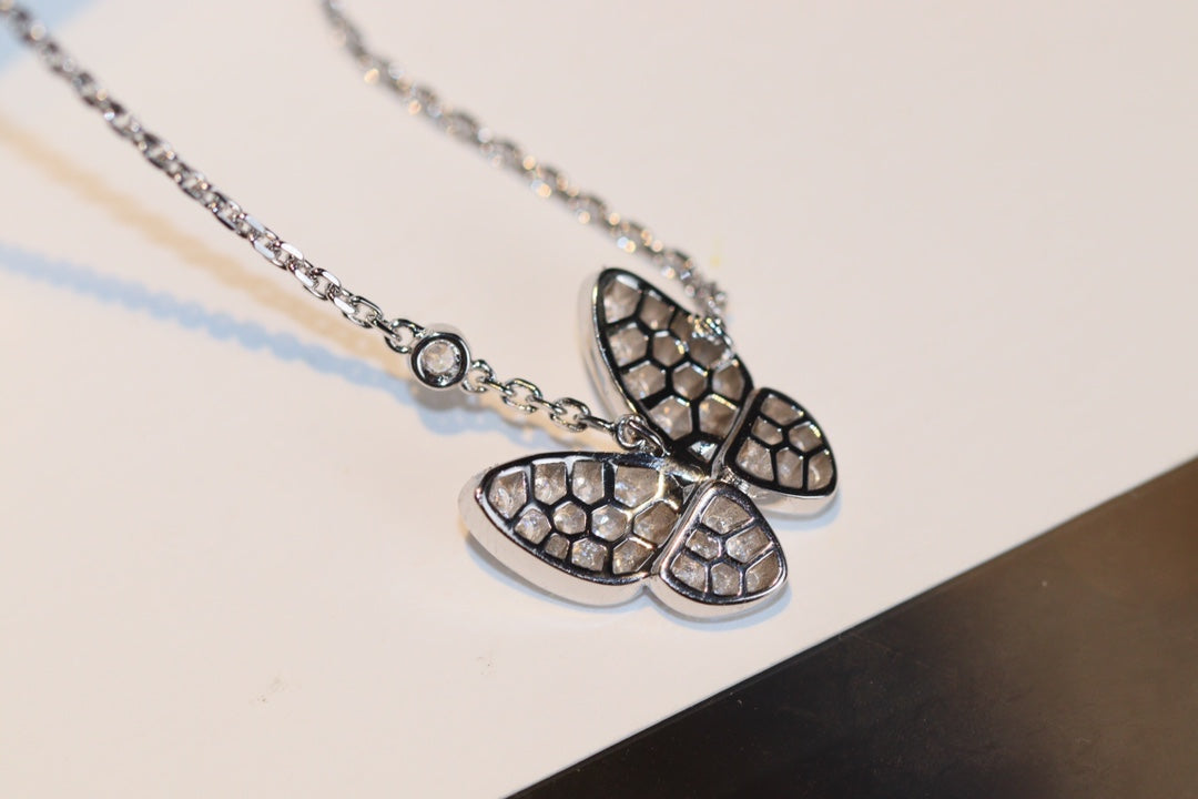 [CiCi]SCHMETTERLING DIAMANTENHALSKETTE
