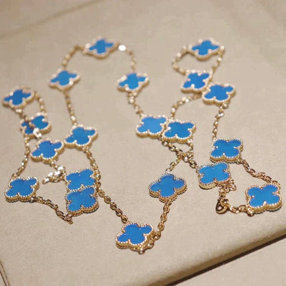 [CiCi]CLOVER 20 MOTIFS TÜRKIS GOLD