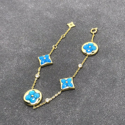 [CiCi]STAR AND SUN TURQUOISE 4 MOTIFS 3 DIAMONDS