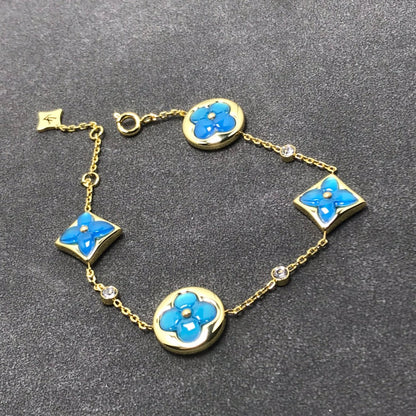 [CiCi]STAR AND SUN TURQUOISE 4 MOTIFS 3 DIAMONDS