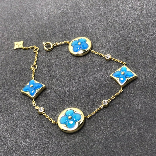 [CiCi]STAR AND SUN TURQUOISE 4 MOTIFS 3 DIAMONDS