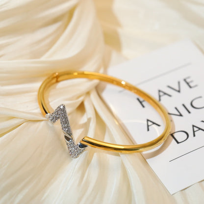 [CiCi]VOLTE UPSITE DOWN GOLD DIAMOND BRACELET