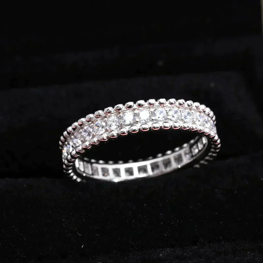 [CiCi]PERLEE DIAMOND SILVER RING