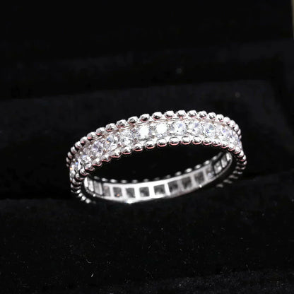 [CiCi]PERLEE DIAMOND SILVER RING