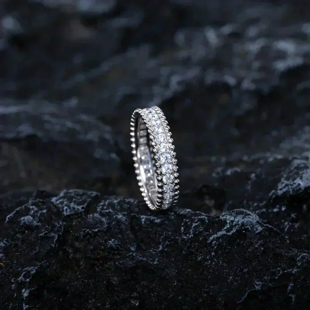 [CiCi]PERLEE DIAMOND SILVER RING