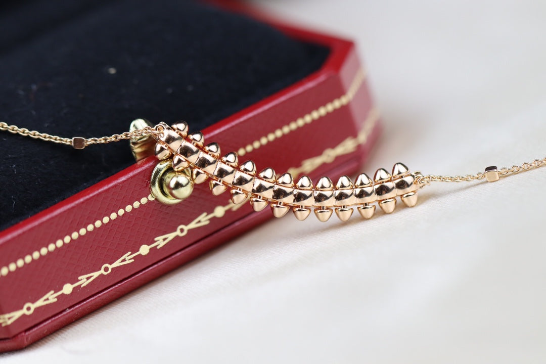 [CiCi]CLASH PINK GOLD NECKLACE