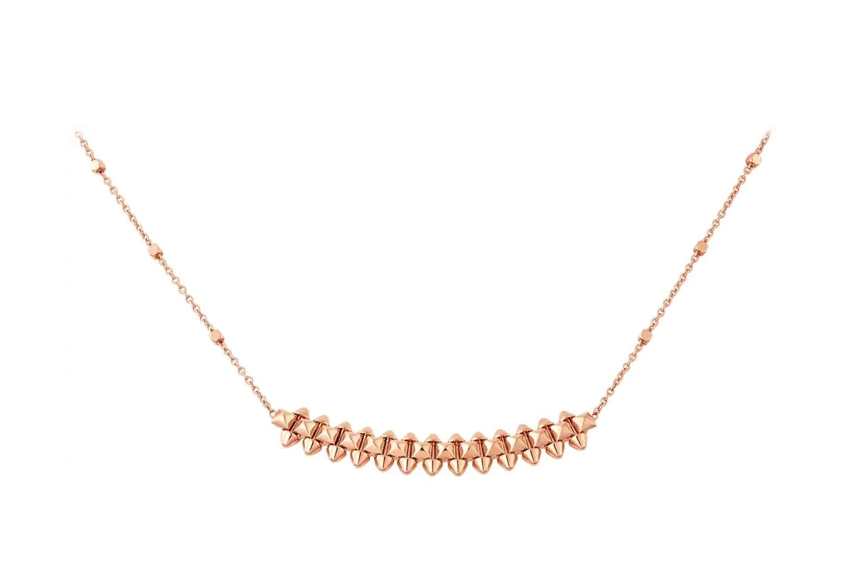 [CiCi]CLASH PINK GOLD NECKLACE