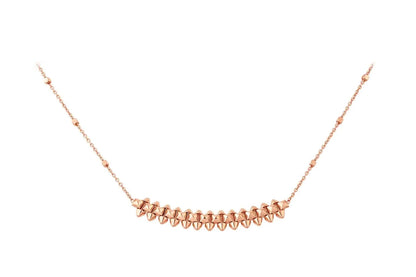 [CiCi]CLASH PINK GOLD NECKLACE