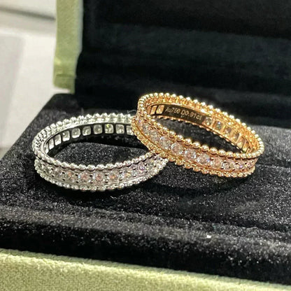 [CiCi]PERLEE DIAMOND ROSE GOLD RING